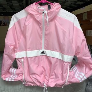 Adidas rain cropped hoodie